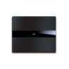 PLAQUE TOUCH 44 RECTANGULAIRE ALUMUNIUM ANTHRACITE BROSSE 3 MODULES|sfh|865531496eb1|
