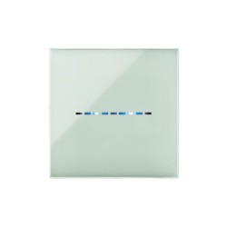 PLAQUE YOUNG TOUCH 44 CARRÉE VERT SAUGE 2 MODULES|sfh|c64acf2b1911|