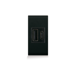 Chargeur USB ULTRA RAPIDE (PD) 20W TYPE A+C NERA 43|sfh|1a19206444ab|