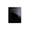 PLAQUE VERA 44 TOUCH RECTANGULAIRE NOIR ABSOLU 3+3 MODULES 6 COMMANDES|sfh|122c4c67778c|