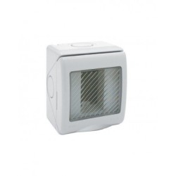BOITE ETANCHE APPARENTE IP55 1 MODULE S45 BLANC|sfh|bd90bbf1d440|