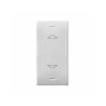 BOUTON DOUBLE POUSSOIR UNIPOLAIRE POUR VOLET ROULANT DOMUS 44|sfh|2f15c4292562|