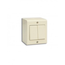 BOITE APPARENTE 2 MODULES S45 IVOIRE|sfh|fdafe21f182e|